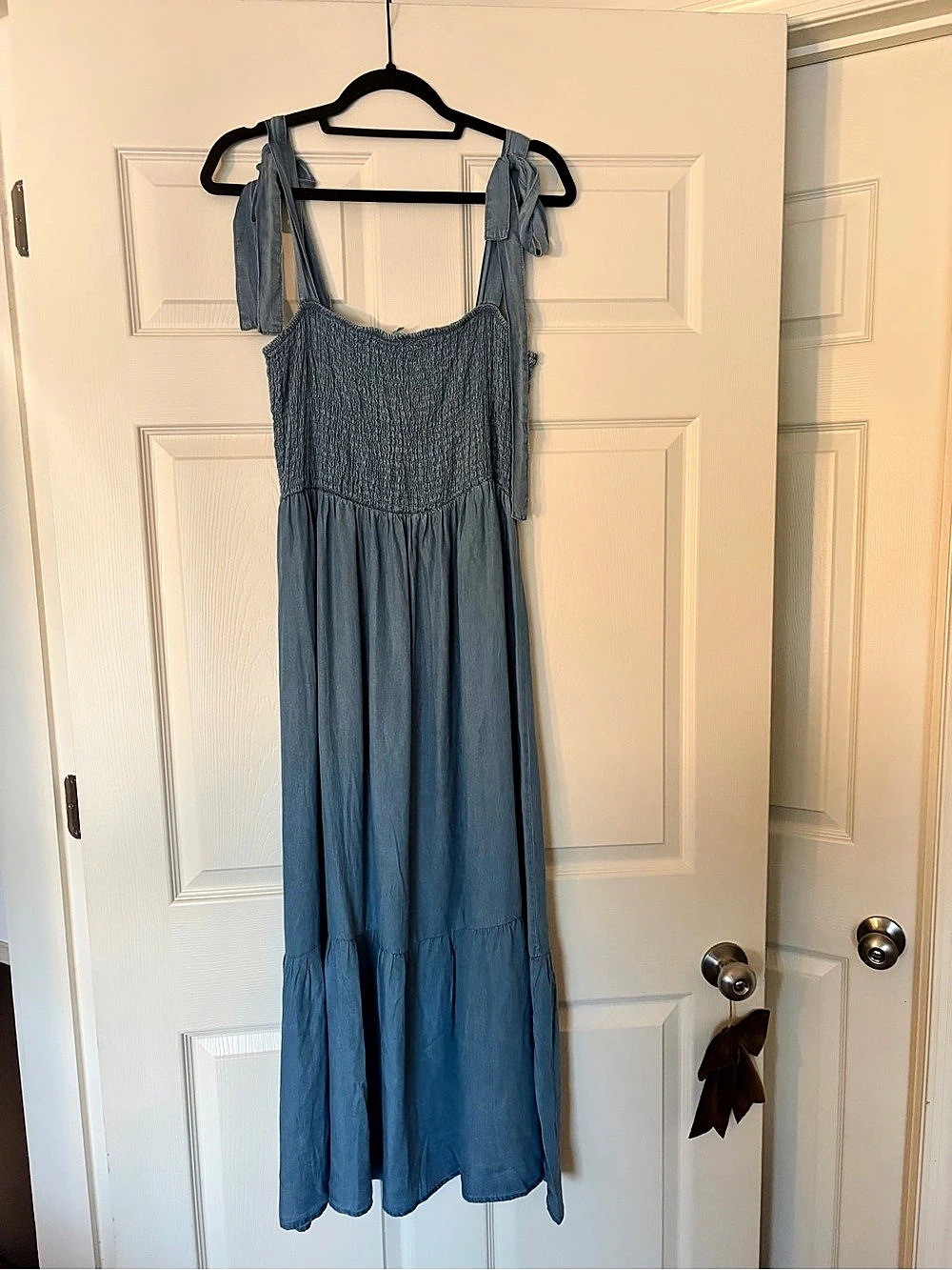 Blu Pepper blue denim dress